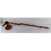 Image 5 : Diamond Willow Elk Horn Walking Stick