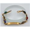 Image 1 : JMS 12k Gold Filled Scarab Bracelet