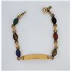 Image 2 : JMS 12k Gold Filled Scarab Bracelet