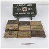 Image 1 : WW2 USMC Marine Corps Jeep First Aid Kit