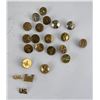 Image 1 : Lot of Assorted WW2 US Army Collar Disks