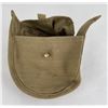 Image 1 : British 1941 Louis Machine Gun Drum Pouch