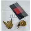 Image 8 : 1881 US Artillery Helmet Insignia Chevron