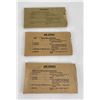 Image 2 : 3 M1 WW2 Anti Gas Eyeshield New in Box