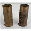 Image 2 : Pair of WW1 France Trench Art Shells