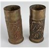 Image 4 : Pair of WW1 France Trench Art Shells