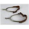 Image 2 : Pair of Model 1911 US Cavalry Spurs w/ Straps