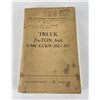 Image 1 : TM9-801 War Department Manual Truck GMC