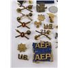 Image 2 : Large Assortment of US Military Pins