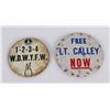 Image 1 : Vietnam War Pro Anti Political Buttons