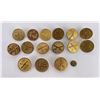 Image 1 : Lot of US Army Assorted Collar Discs