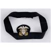Image 1 : WW2 Navy Petty Officers Cap Hat Badge