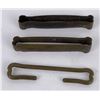 Image 3 : Set of Brass Slides and Belt Hook USMC Winchester