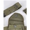 Image 2 : WW2 Pistol Belt w/ M1 Carbine Magazine Pouch
