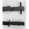 Image 3 : WW2 US Navy Mark 2 Camillus Knife Scabbard