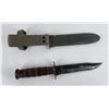 Image 4 : WW2 US Navy Mark 2 Camillus Knife Scabbard