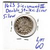 Image 1 : 1623 POLAND LITHUANIA POLTORAK SIGISMUND III DOUBLE STRIKE ERROR