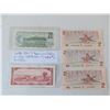 Image 2 : 1973 REPLACEMENT $1 NOTE EAX, NICE 1954 $2, THREE UNC $2 BILLS