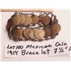 Image 3 : 1954 MEXICAN 1C COIN BRACELET