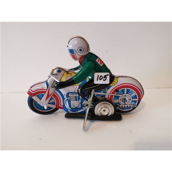 Windup motorcycle works 7"