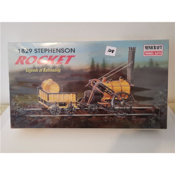 1829 Stephenson model kit 1:26 scale sealed