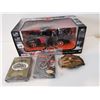 Image 1 : Harley Davidson 1:24 1948 Ford Belt buckle and cards