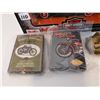 Image 2 : Harley Davidson 1:24 1948 Ford Belt buckle and cards