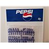 Image 4 : Pepsi menu board with letters Pepsi sign 11.5" X 8"
