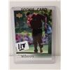 Image 1 : Upper Deck Tiger Woods rookie card 2001