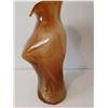 Image 4 : Art glass torso busty vase body profile art 13" tall