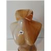 Image 5 : Art glass torso busty vase body profile art 13" tall