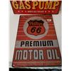 Image 3 : Full service embossed sign 11 X 15.5" motor oil sign 8 X 11.5"