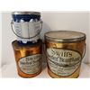Image 4 : 3 Vintage swift's Silverleaf brand lard tins