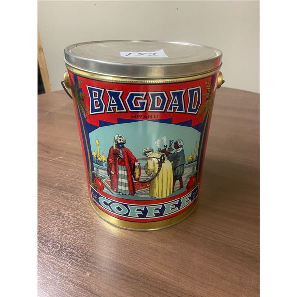 Bagdad coffee tin 5lb