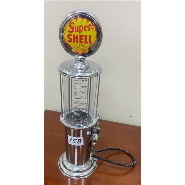 Shell gas pump liquor dispenser - 19" high