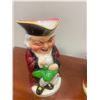Image 2 : 2 Toby mugs 6" tall Burlington ware - the winker & the singer
