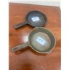 Image 1 : 2 cast frying pans 6" diameter