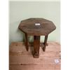 Image 1 : Oak accessory table 18"H X 15"W arts & crafts style