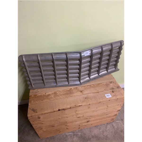 1946/47 Plymouth/Dodge grille 40"W X 15"H