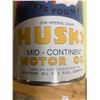 Image 5 : Husky motor oil tin *Reproduction* Re-wrap, new