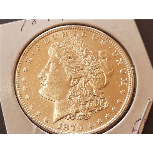 1879 Sacramento BU Morgan Dollar