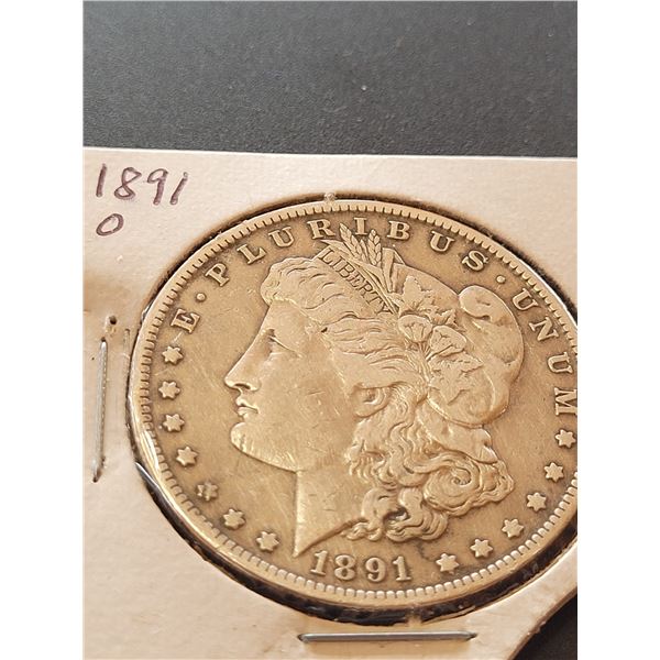 New Orleans 1891 Morgan Dollar