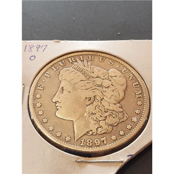 1897 New Orleans Morgan Dollar
