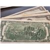 Image 2 : 9 Uncirculated $2.00 bills 0082-0090 *see next lot also*