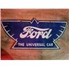 Image 2 : Fantasy porcelain Ford - Universal car sign 21 X 11" double sided!