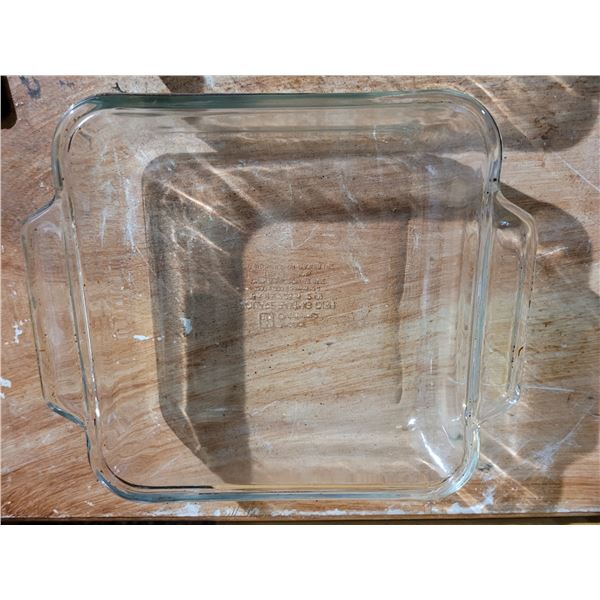 Anchor baking pans - 8 inch square and 6 X 9"