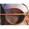 Image 1 : Fabulous brass jelly pail - large 15"D - 80+ years old!