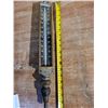 Image 1 : 18" brass crescent heat gauge - steam tractor or steam plant, needs glass