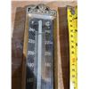 Image 3 : 18" brass crescent heat gauge - steam tractor or steam plant, needs glass