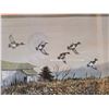 Image 3 : Prairie Barn / Ducks print  22 X 14" signed "Ampel" 1975 *Matches print in lot 240*
